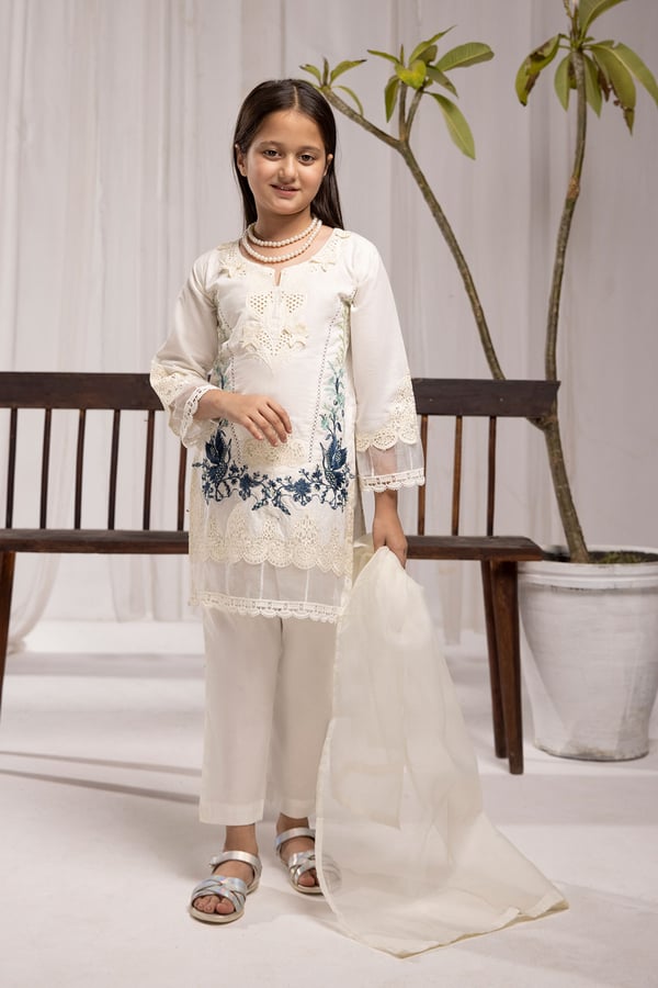 Maria b 3 piece mother and daughter kids suit