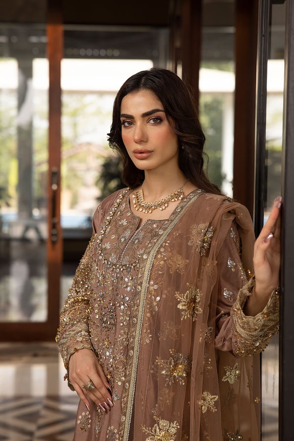 Zhavia luxe embroidery collection 3 piece suit - Image 5