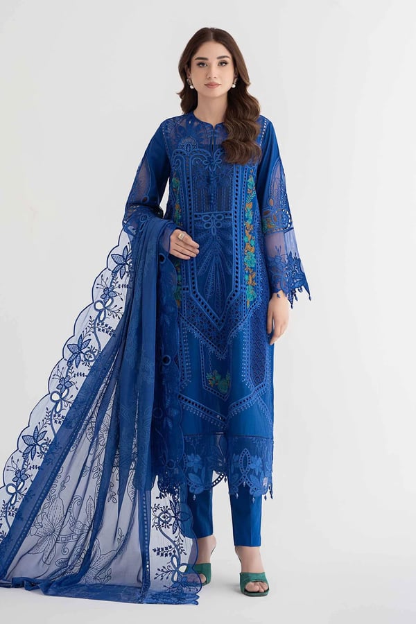 Larmina lawn collection 3 piece embroidered suit