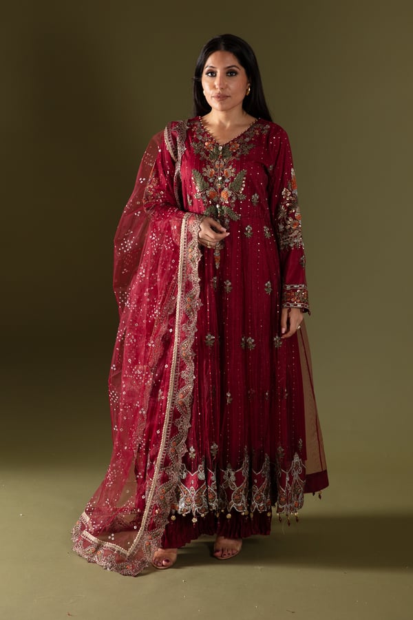 Maria b Lunara luxe collection 3 piece suit