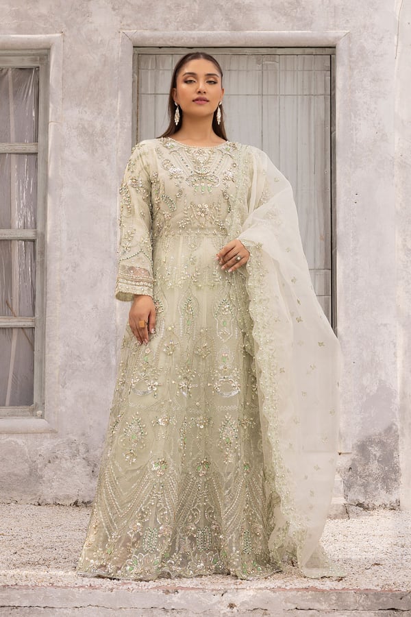 Ivana wedding collection 3 piece embroidered gown