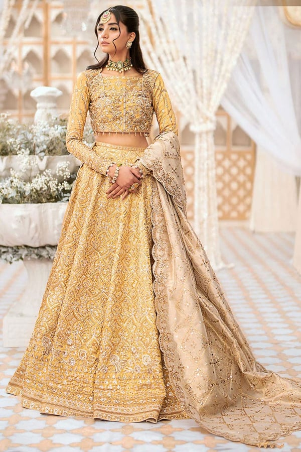 Aik Atelier wedding collection 3 piece lengha choli