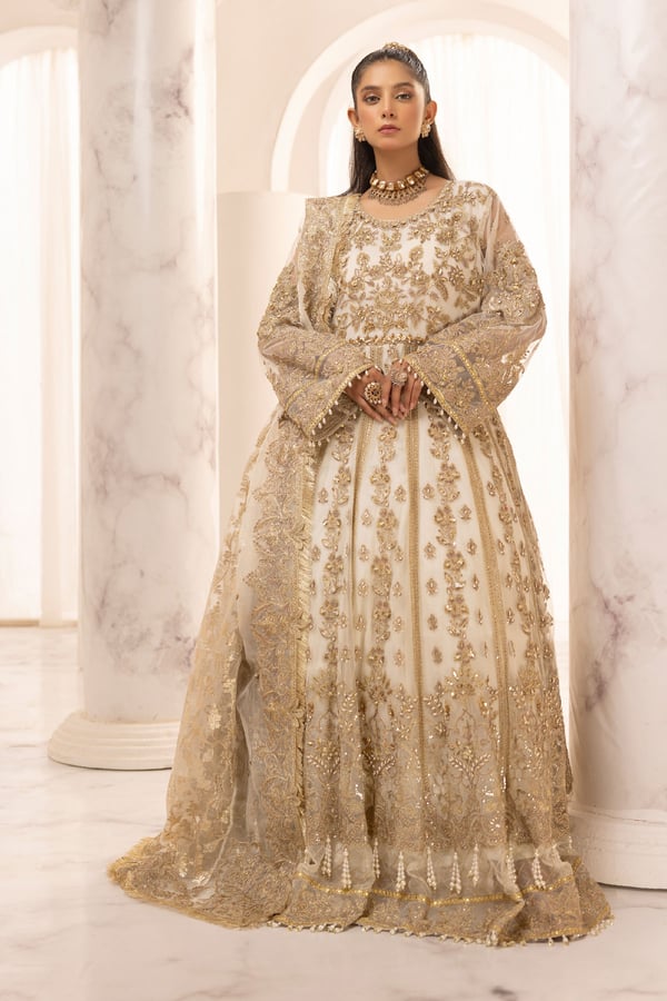 Hayat wedding collection 3 piece embroidered gown