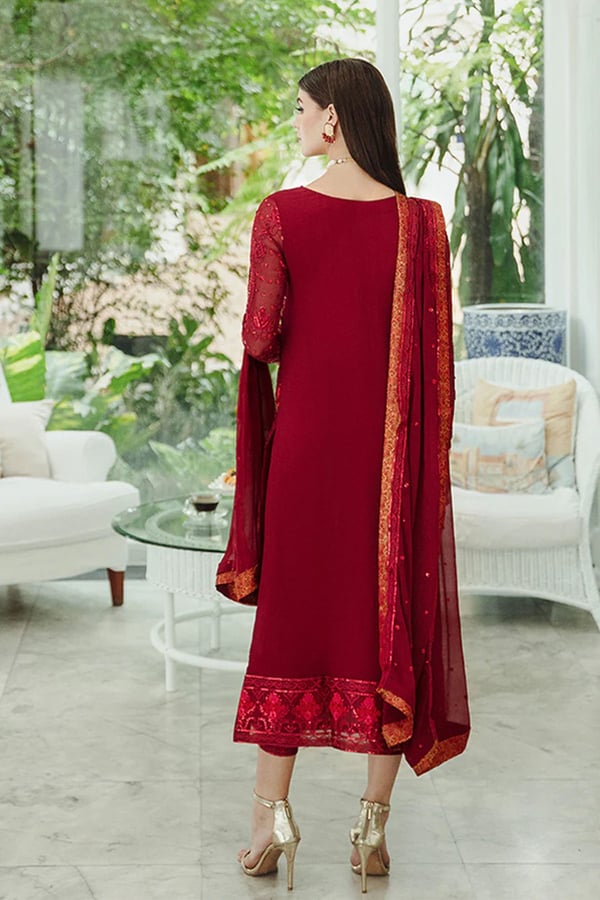 Maryum and Maria Ariya collection 3 piece shadi embroidered suit - Image 2