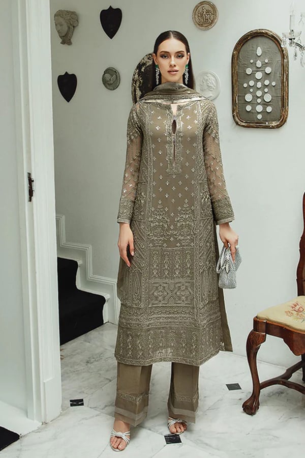 Maryum and Maria Ariya collection 3 piece zarin embroidered suit