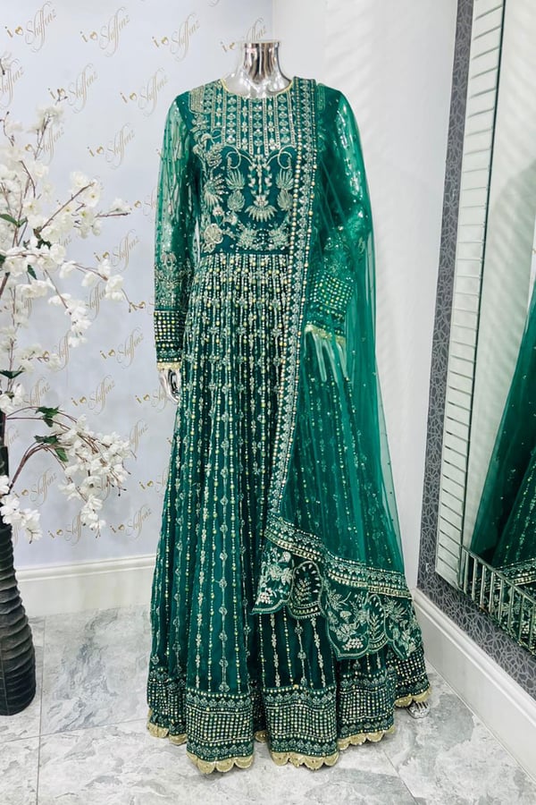 Afrozeh la fuchsia collection 3 piece fiora suit - Image 2