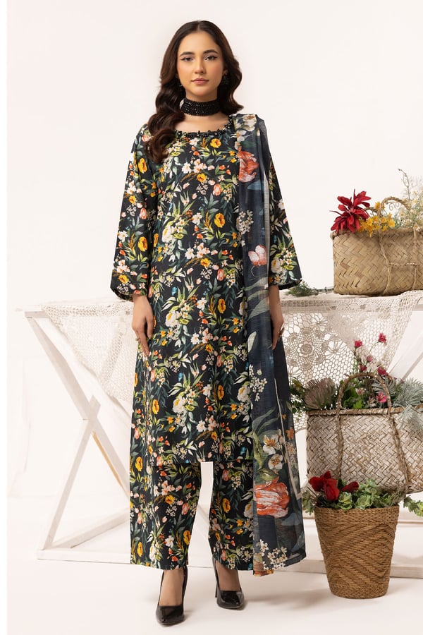 Aleena lux collection 3 piece printed suit