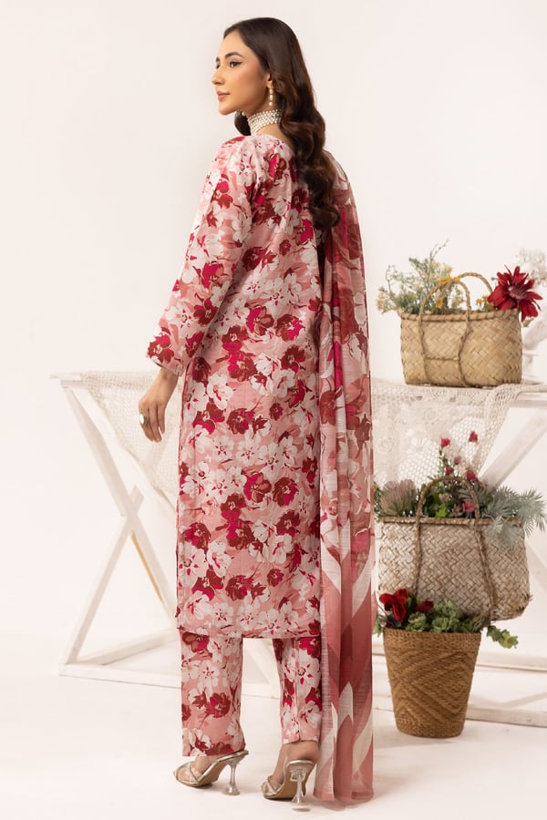 Aleena lux collection 3 piece printed suit - Image 3