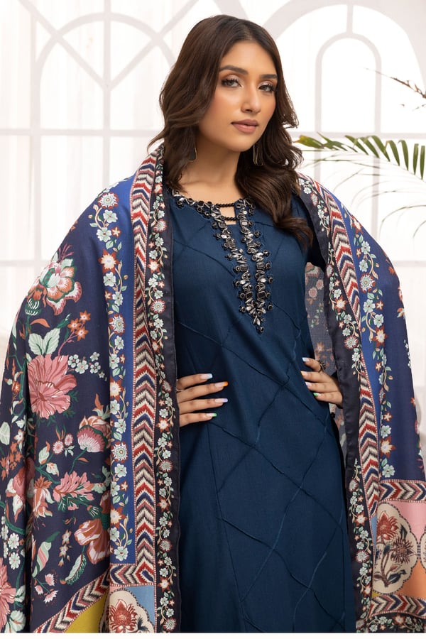 Nakhra lux collection 3 piece linen suit - Image 4