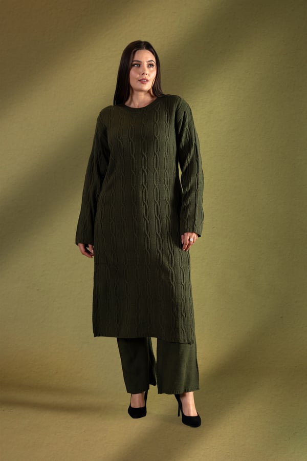 2 Piece wool knitwear co-ord set