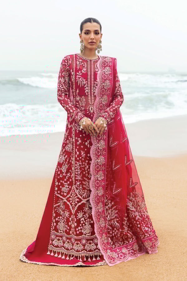 Dastangoi by Afrozeh 3 piece nageen embroidered suit