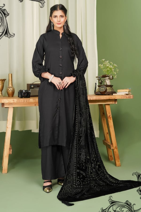 Dhanak palachi collection 3 piece suit - Image 2