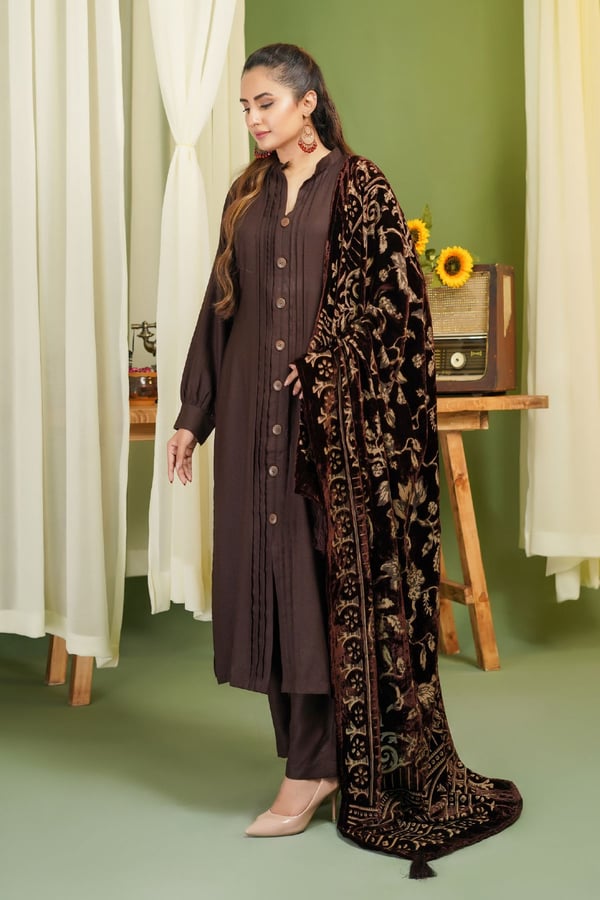 Dhanak palachi collection 3 piece suit