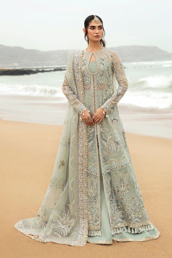 Dastangoi by Afrozeh 3 piece shanzay embroidered suit