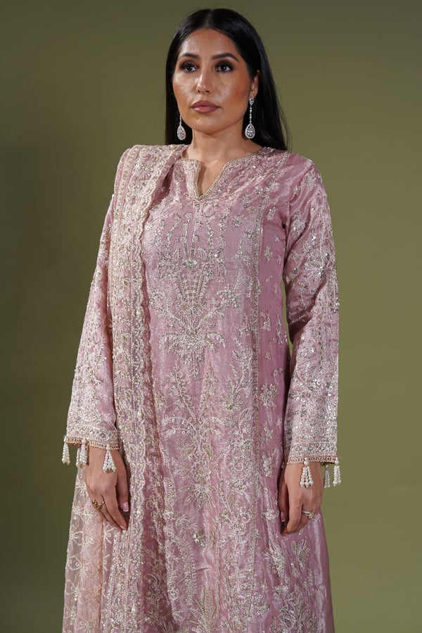 Dastangoi by Afrozeh 3 piece shazma embroidered suit - Image 5