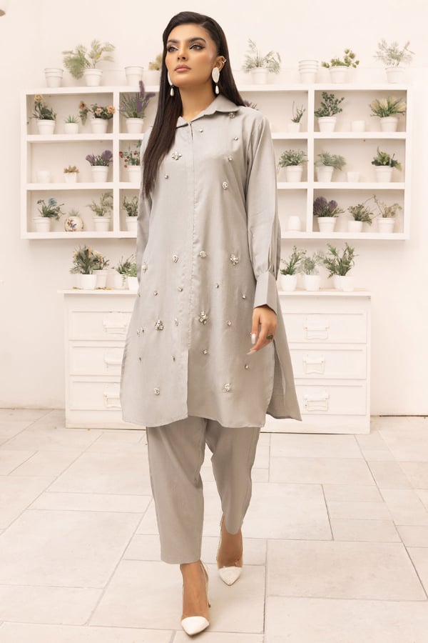 Dhanak co-ord set collection - Image 2