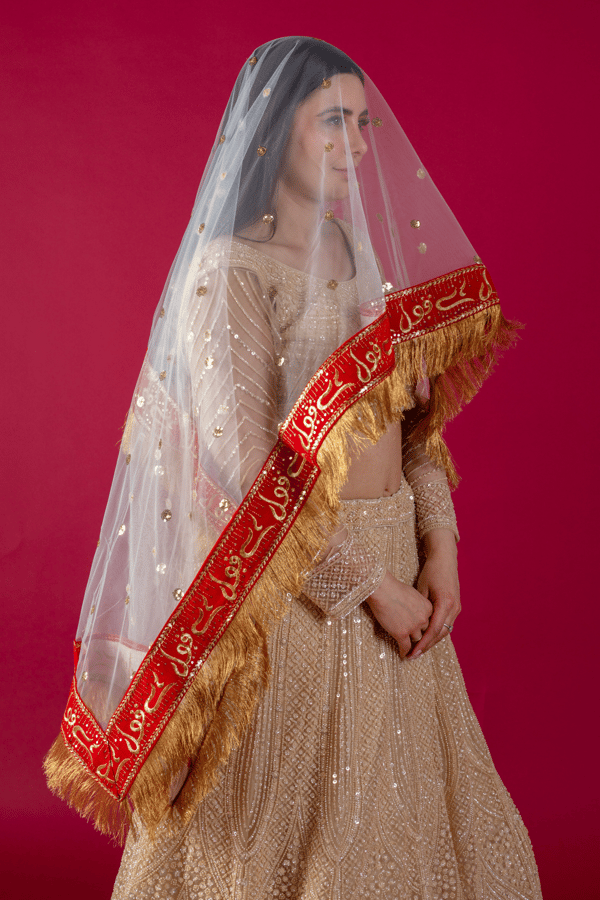 Qubool hai nikkah dupatta - White, FREE SIZE