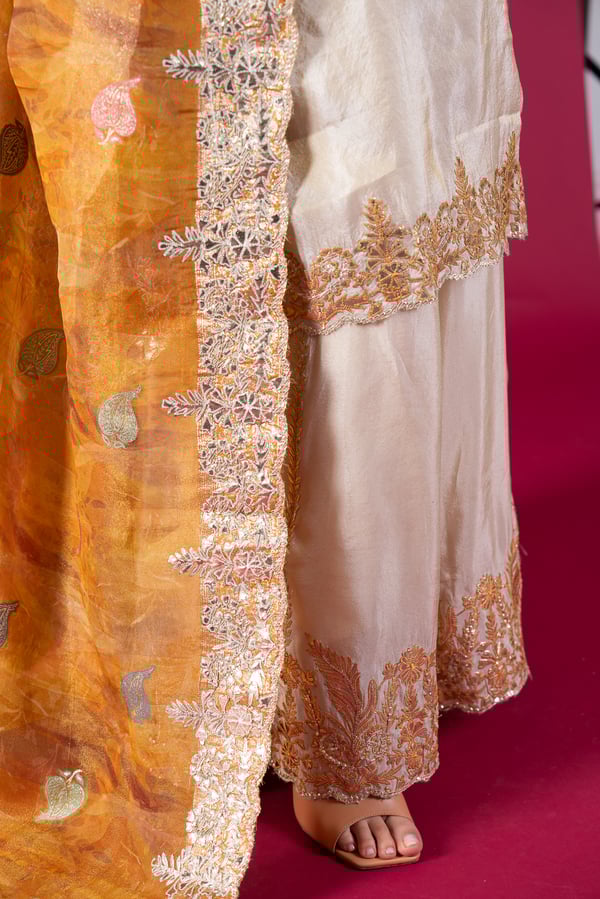 Ruhi premium luxe semi stitched 3 piece suit collection - Image 7
