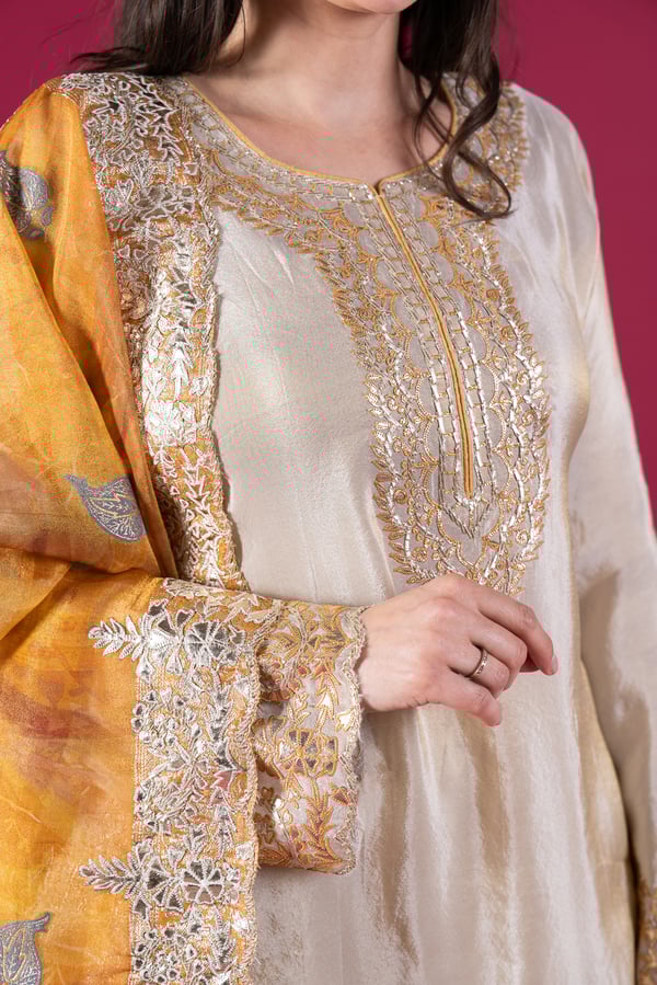 Ruhi premium luxe semi stitched 3 piece suit collection - Image 5