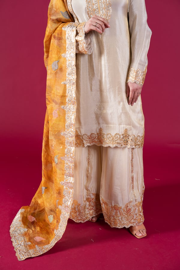 Ruhi premium luxe semi stitched 3 piece suit collection - Image 6