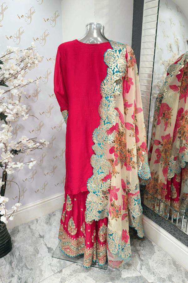 Sandali premium luxe collection 3 piece sharara suit - Image 4