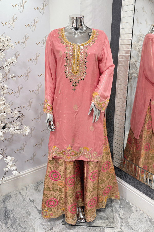 Sandali premium luxe collection 3 piece embroidered suit - Image 2