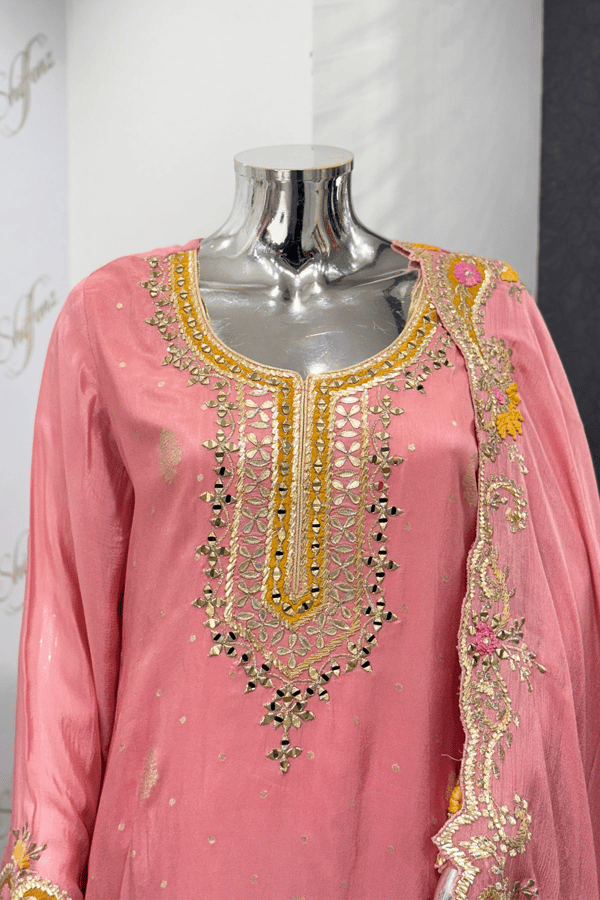 Sandali premium luxe collection 3 piece embroidered suit - Image 5