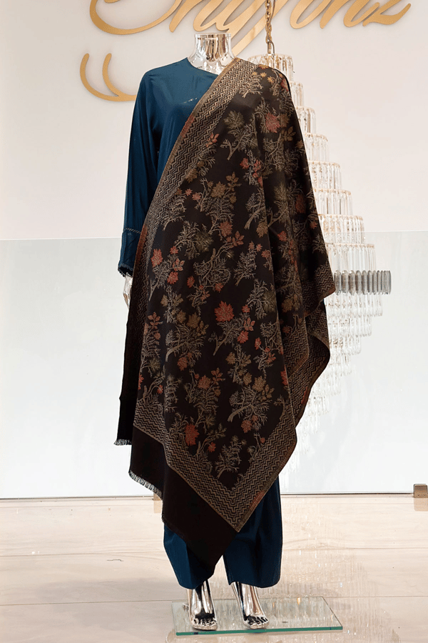 Imprints casual shawl