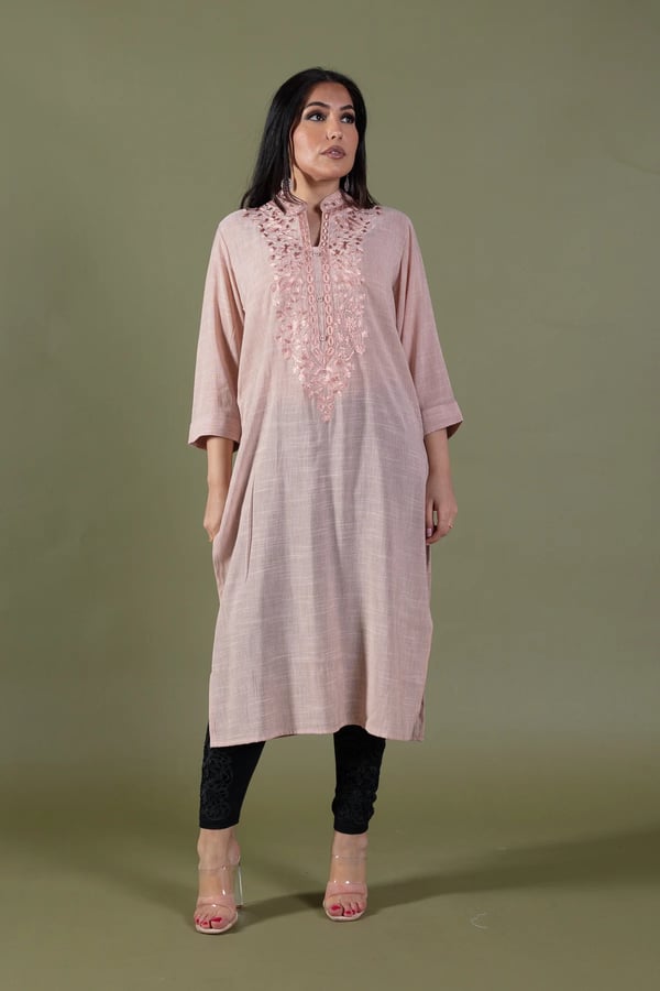 Premium threadwork lawn kurti - Image 3