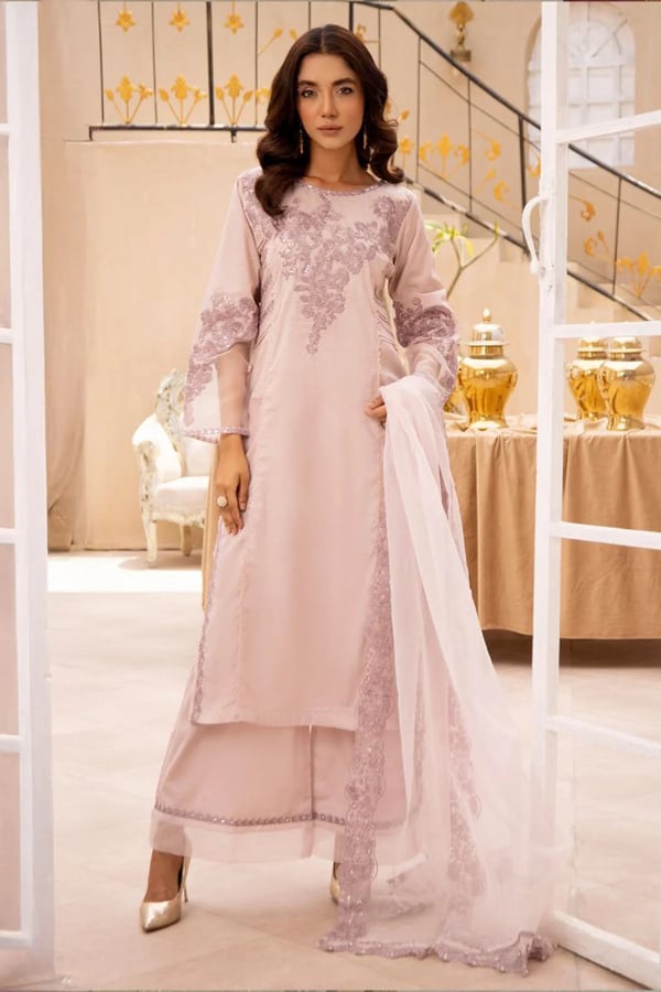 Graceful 3 piece mother and daughter Eid collection 2025