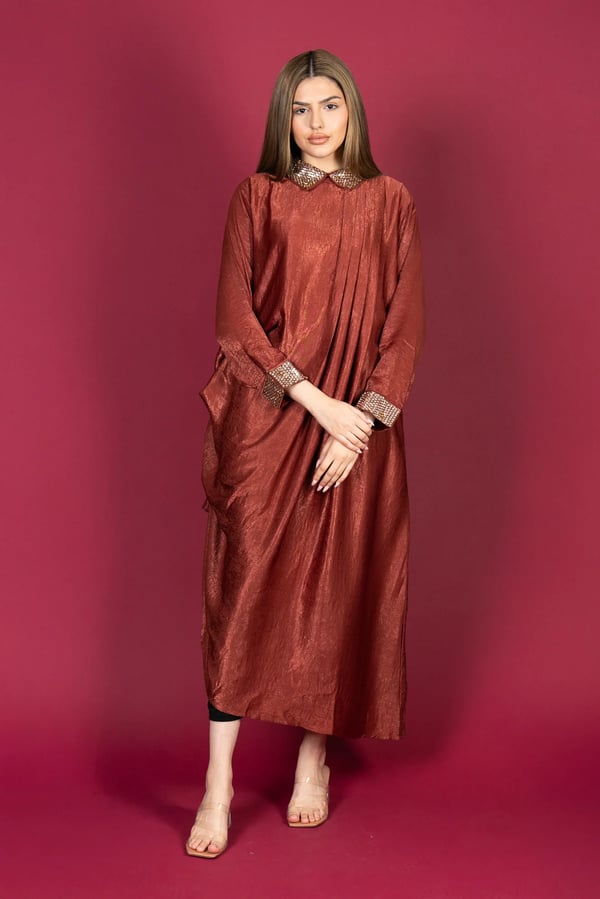 Shiffonz graceful Eid 2025 modest long top collection - Image 3