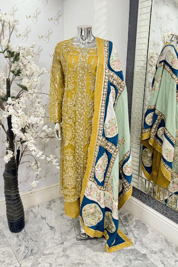 Maria B wedding collection 3 piece embroidered suit