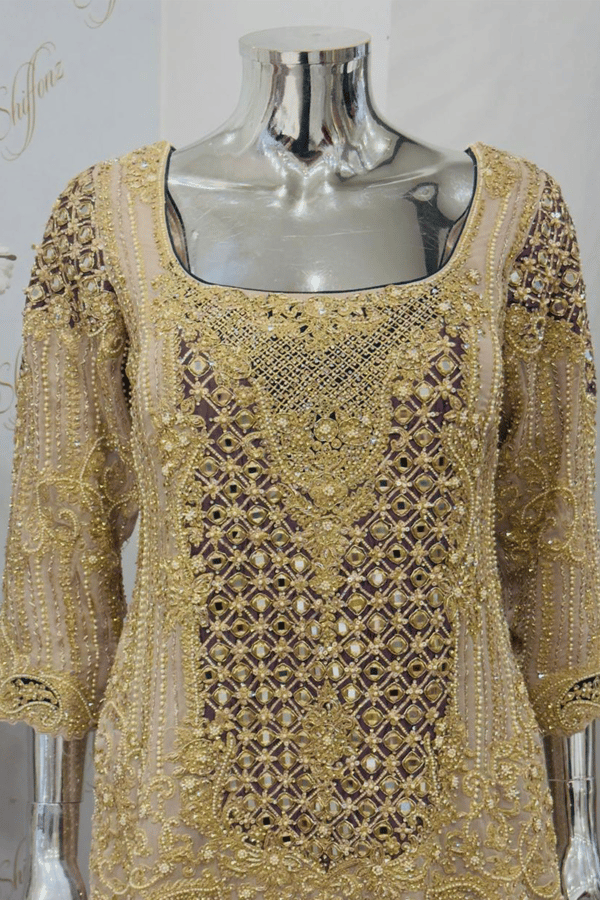 Parwan premium luxe chiffon collection 3 piece suit - Image 5