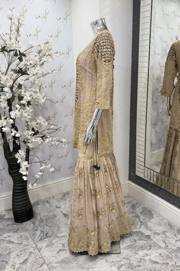 Parwan premium luxe chiffon collection 3 piece suit - Image 4