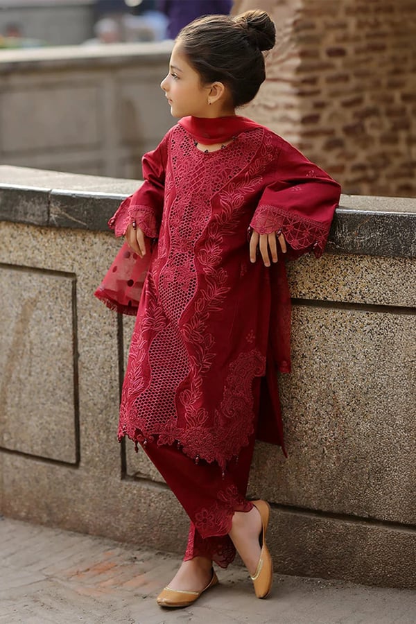 Bazar Kahani Eid 2025 3 piece timeless daughter's suit - Image 5