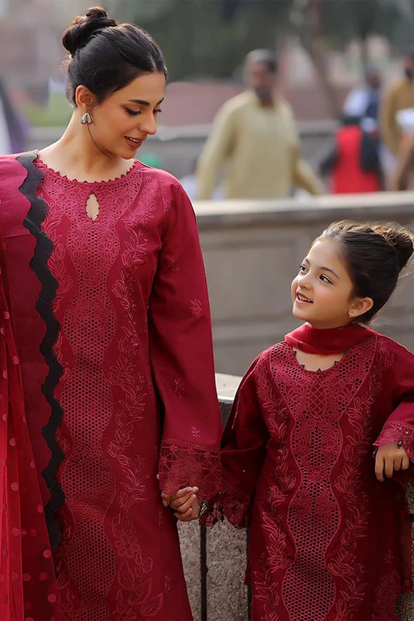 Bazar Kahani Eid 2025 3 piece timeless daughter's suit - Image 2