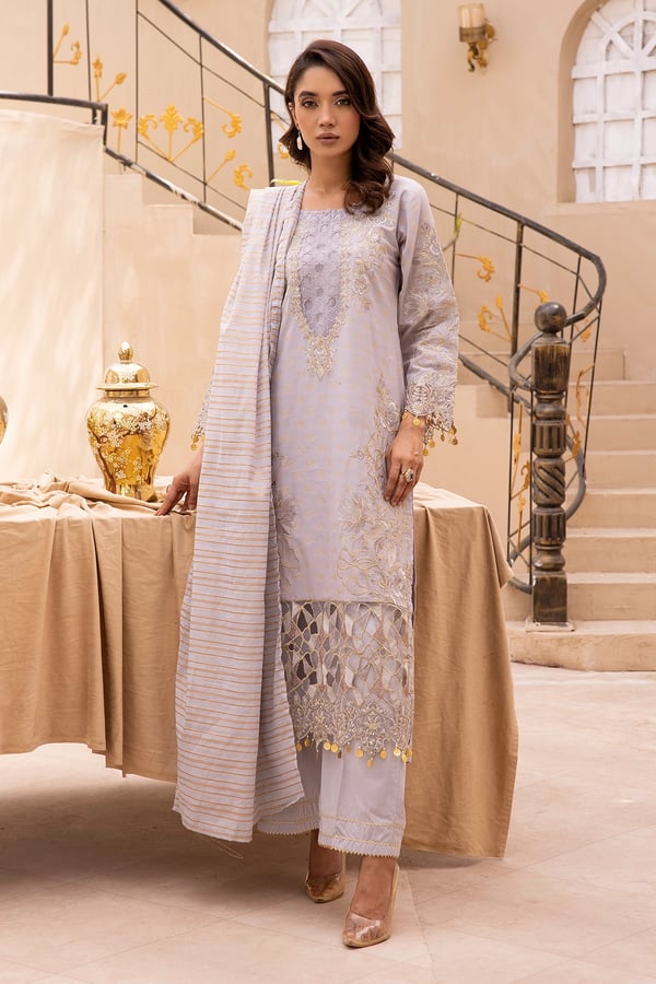 Duaa Nur Eid 2025 3 piece premium elegant collection