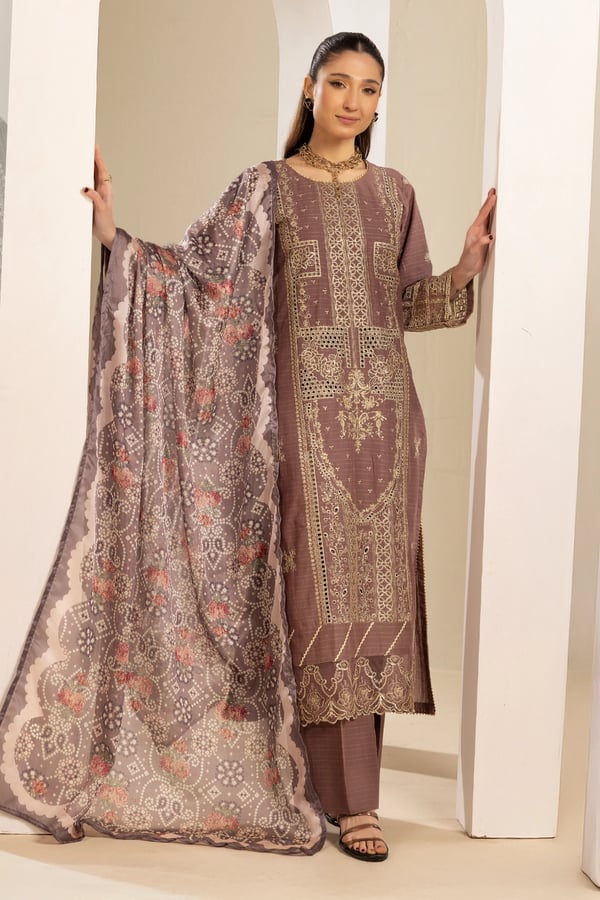 Senorita luxe Eid 2025 3 piece refined suit