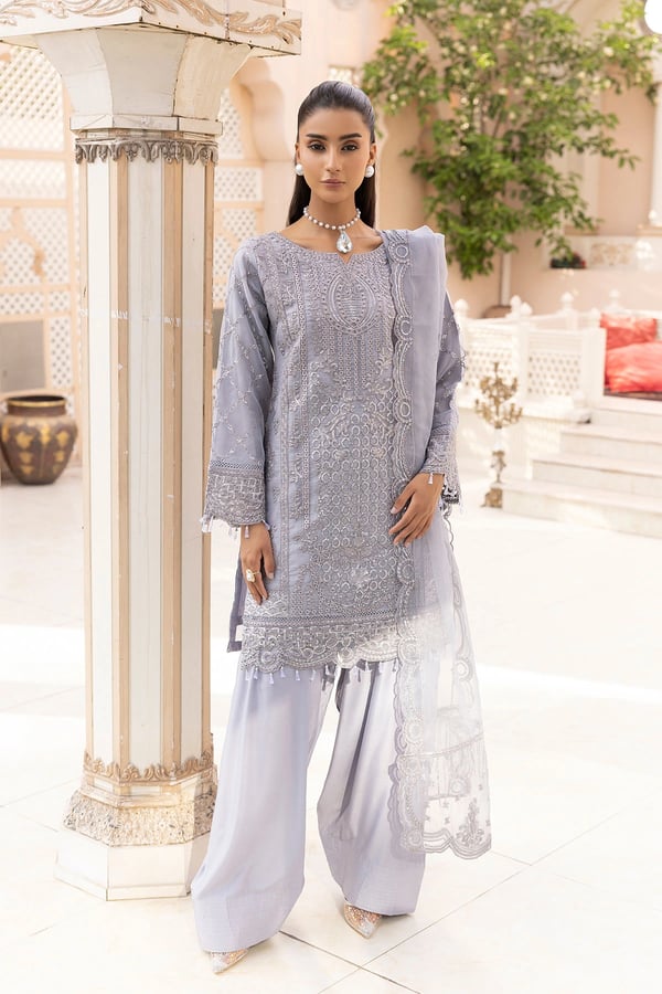 Alia Eid farshi shalwar collection 3 piece organza suit