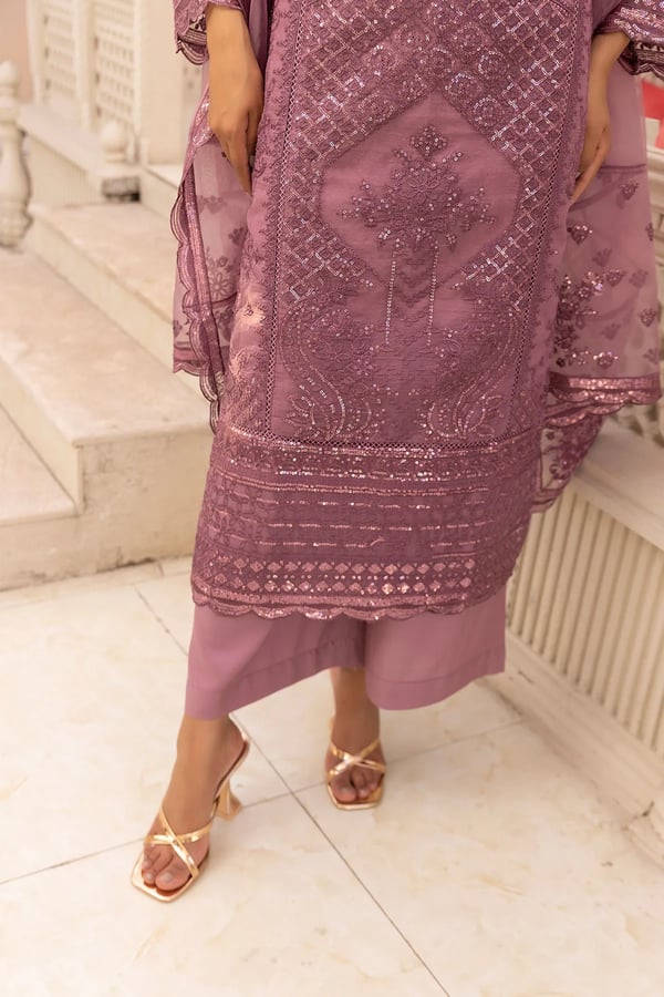 Alia Eid collection 3 piece luxe organza suit - Image 6
