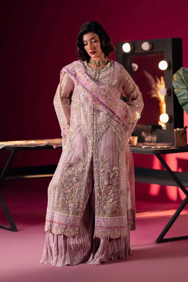 Elaya 3 piece embroidered premium luxe collection - Image 2