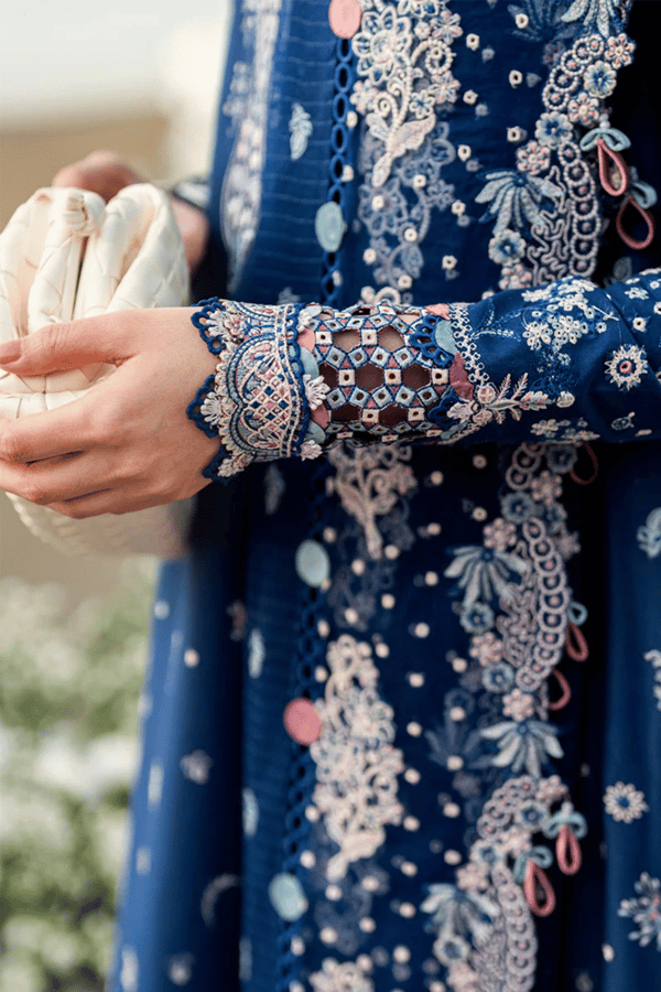 Afiya lux collection 3 piece embroidered suit - Image 6