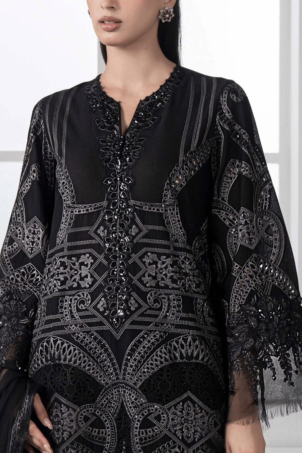 Airah collection 3 piece luxury embroidered suit - Image 4