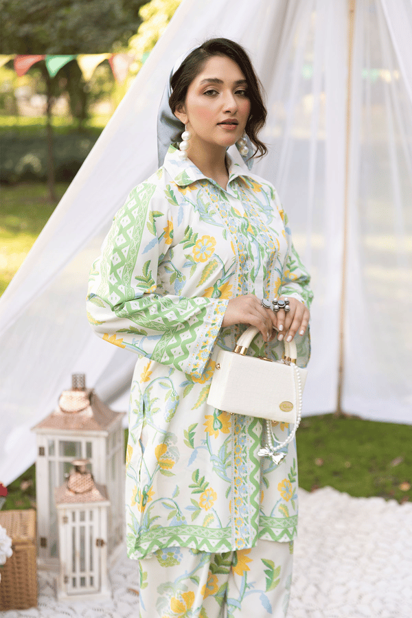 Olivia Eid 2025 2 piece mother and daughter co-ord set - Image 4