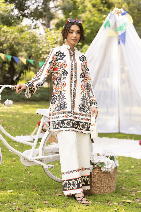 Olivia Eid 2025 printed mother and daughter co-ord collection