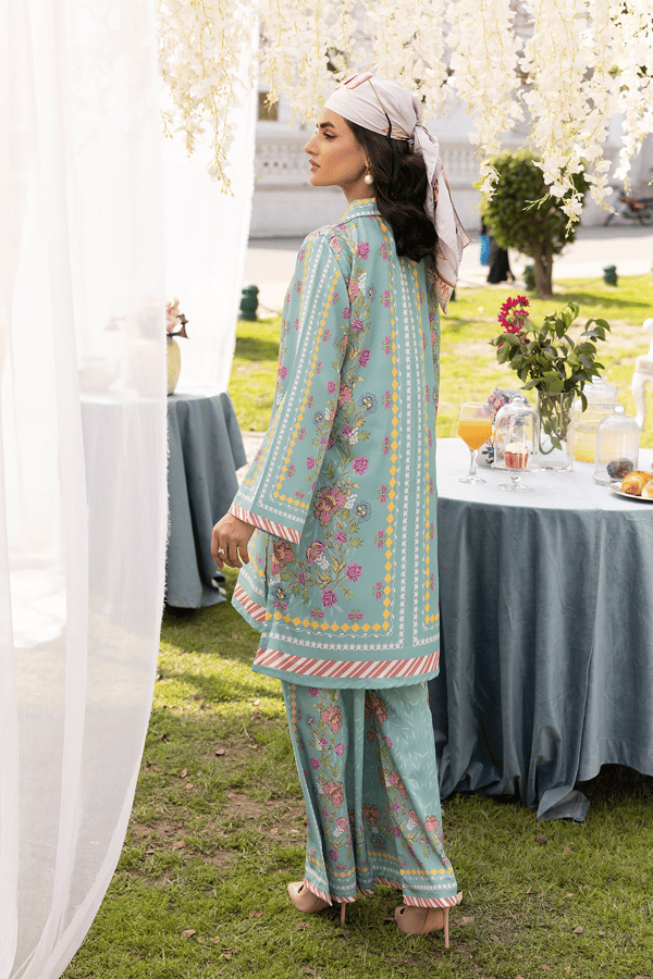 Olivia Eid 2025 2 piece printed mother and daughter co-ord collection - Image 3