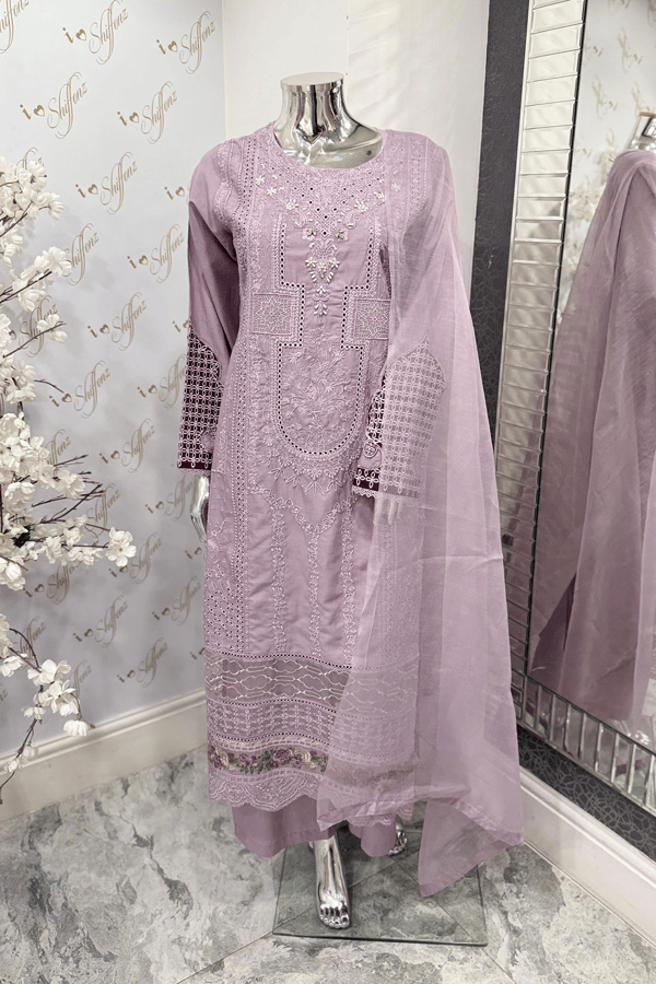 Afiya Eid collection 3 piece mother and daughter collection