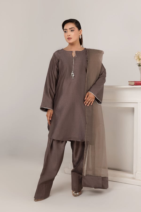 Shiffonz Eid 2025 3 piece casual farshi shalwar collection