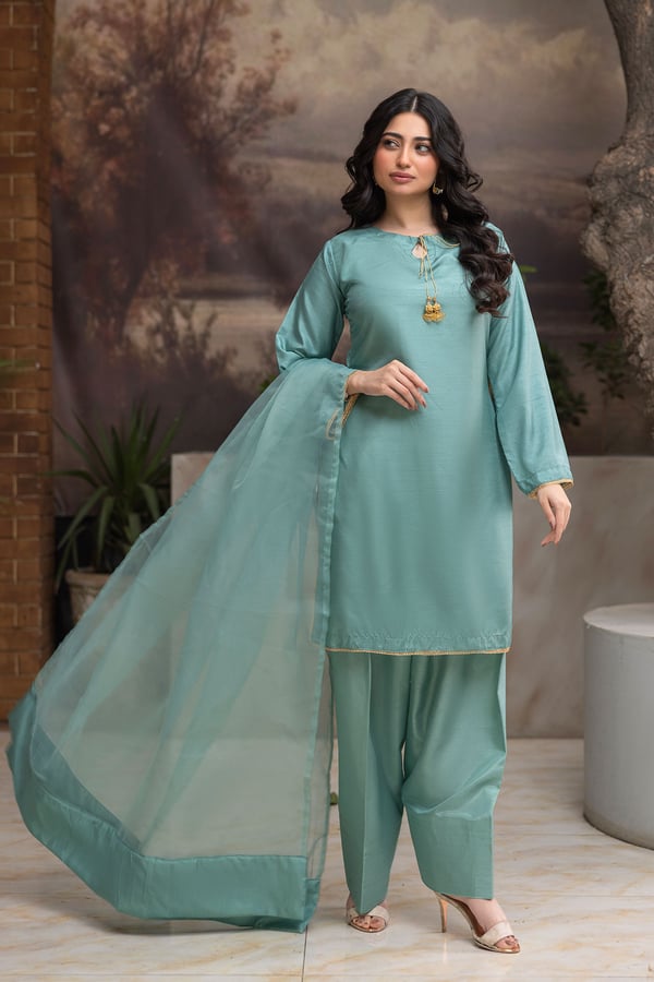 Shiffonz Eid 2025 3 piece casual farshi shalwar collection