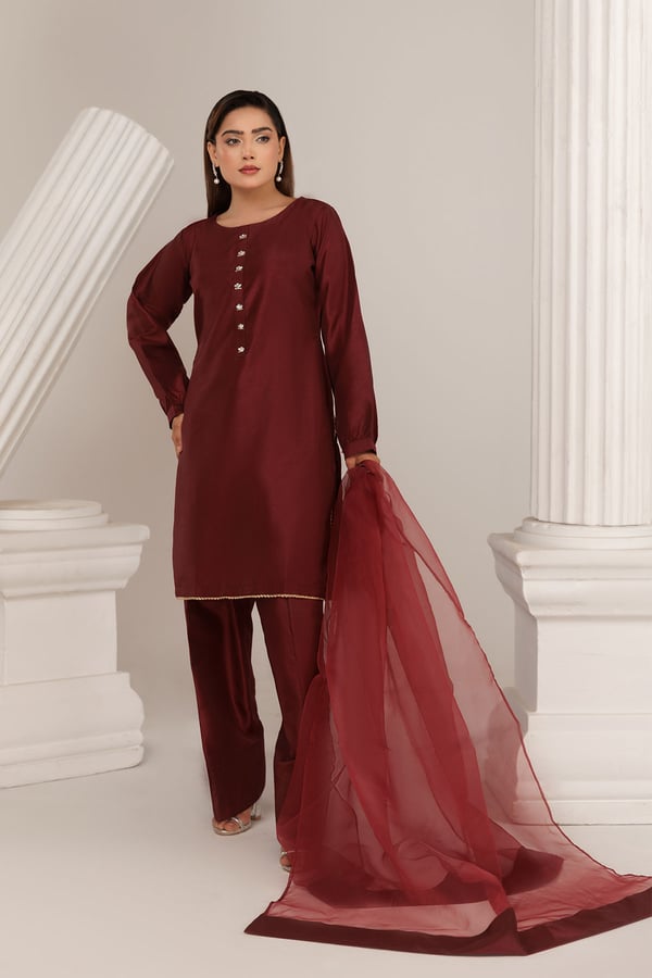 Shiffonz Eid 2025 3 piece casual farshi shalwar collection